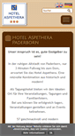 Mobile Screenshot of hotel-aspethera.de